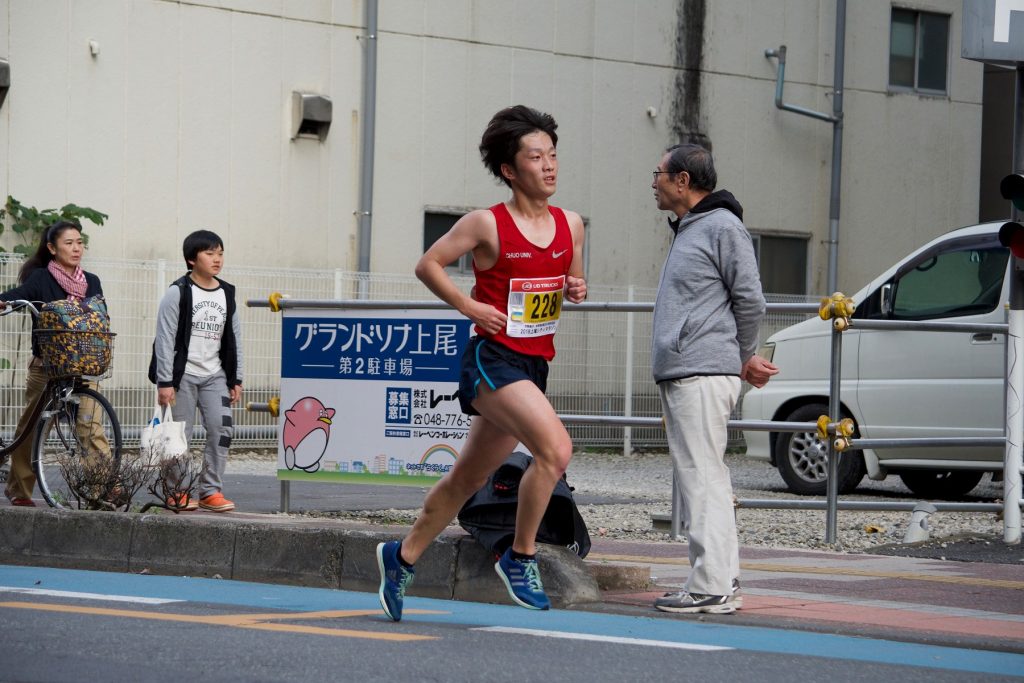 2018-11-18 上尾シティマラソン 21.0975km 01:08:20